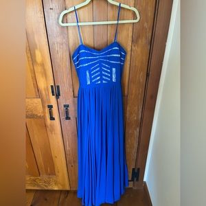 Aqua formal dress. Size 8